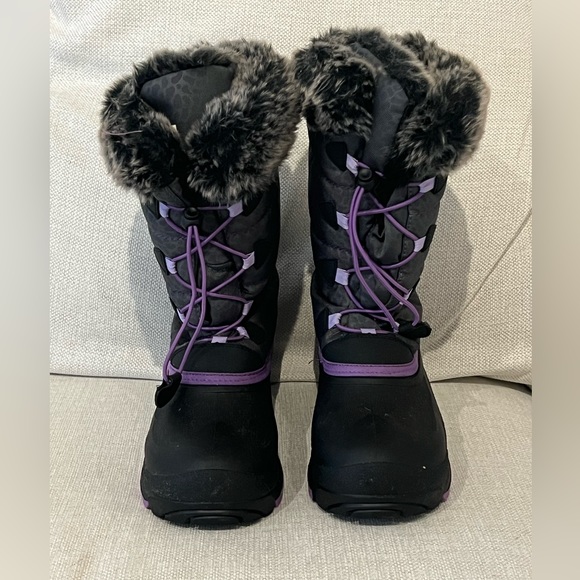 Kamik Woman’s Winter Momentum Purple Waterproof Snow Boot Size 7 - Picture 1 of 4